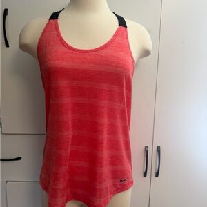 Women's coral Nike Tank Top size small